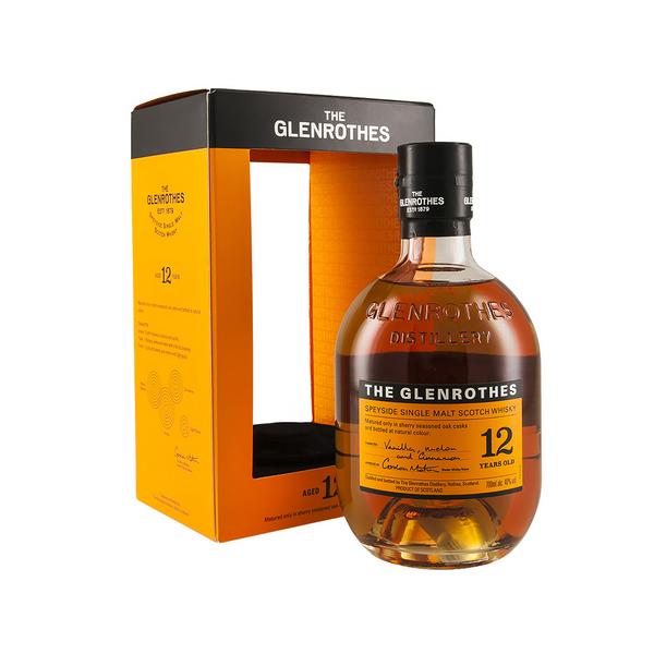 GLENROTHES WHISKY 12 YEARS OLD 70CL