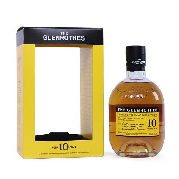 GLENROTHES WHISKY 10 YEARS OLD 70CL