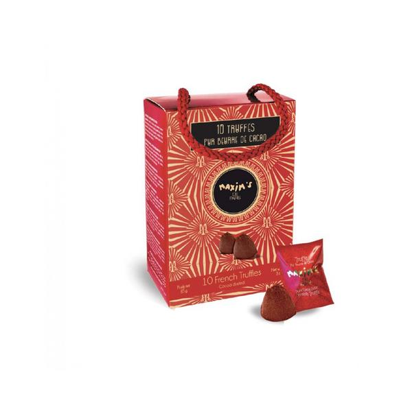 MAX 9065 - GIFT CARDBOX 10 COCOA DUSTED FRENCH TRUFFLES